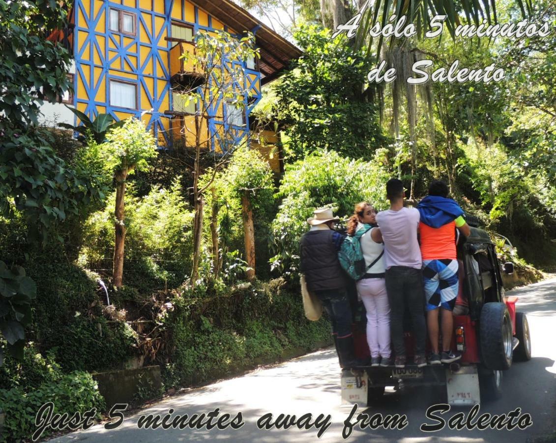 Ecorefugio Las Mirlas Salento Exterior foto